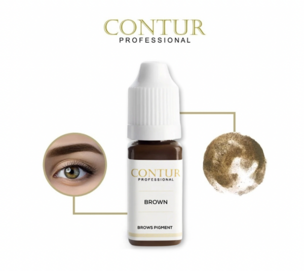 BROWN (Satin) eyebrows pigment - 10 ML